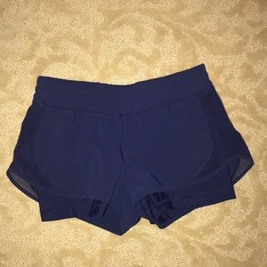 Lululemon navy running short